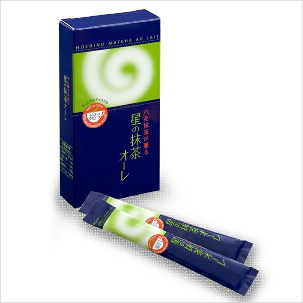 星の抹茶オーレ スティックタイプ | 伊豆の香り ぐり茶の杉山｜公式
