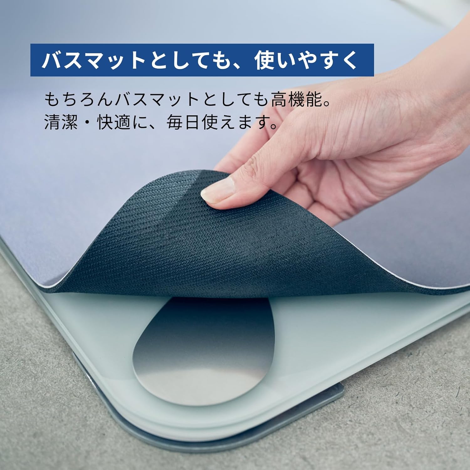 月額2,980円レンタルプラン：issin スマートバスマット 体組成計モデル