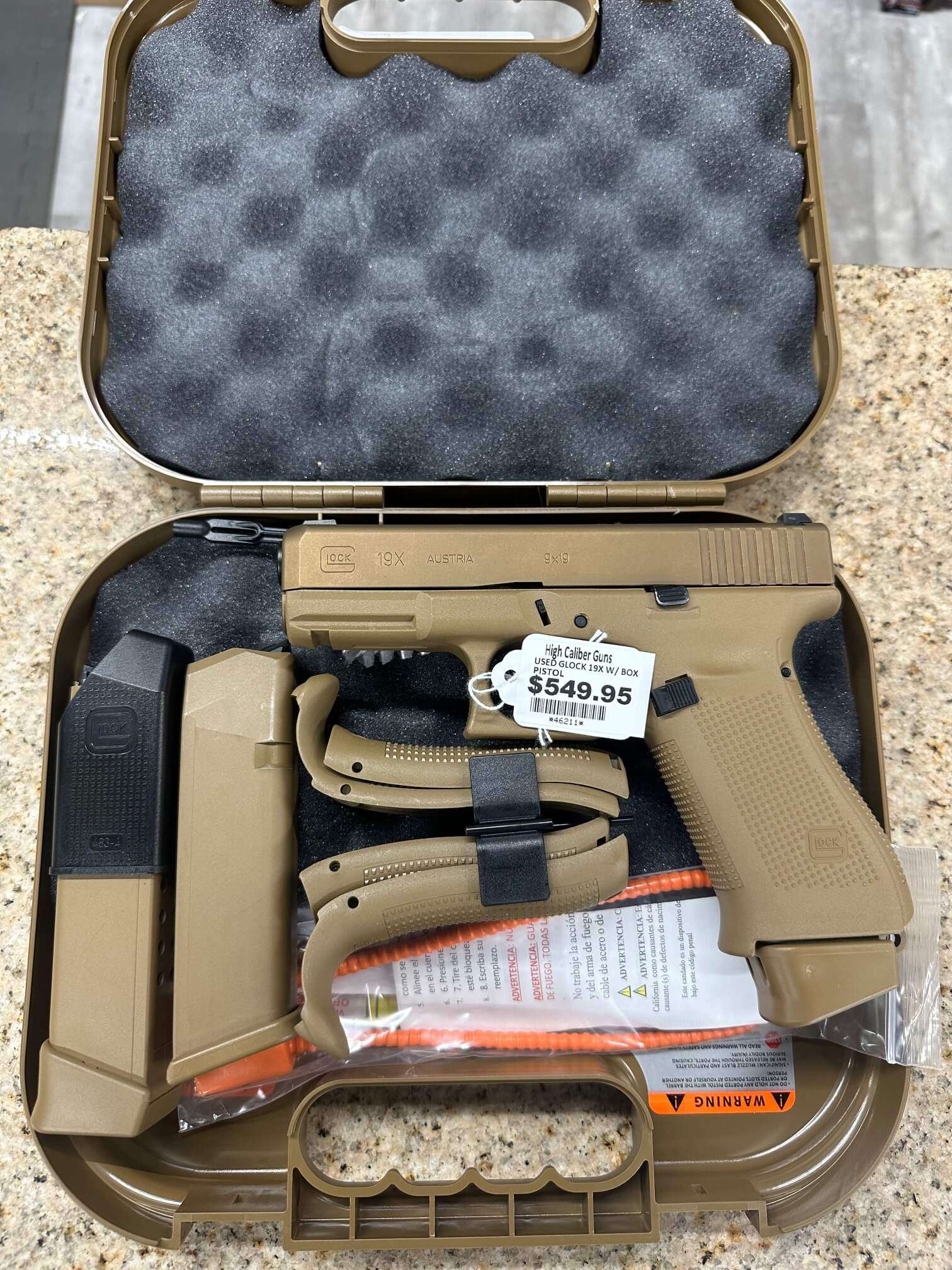 LNIB Glock 19X W/ Box | High Caliber Guns