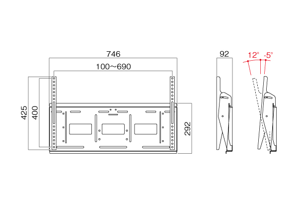 MZ723 [完売] 壁掛金具 | 製品情報 | HAMILeX（ハミレックス