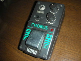 機材：コーラス・フランジャーのレビュー・紹介 Boss,Guyatone,Ibanez