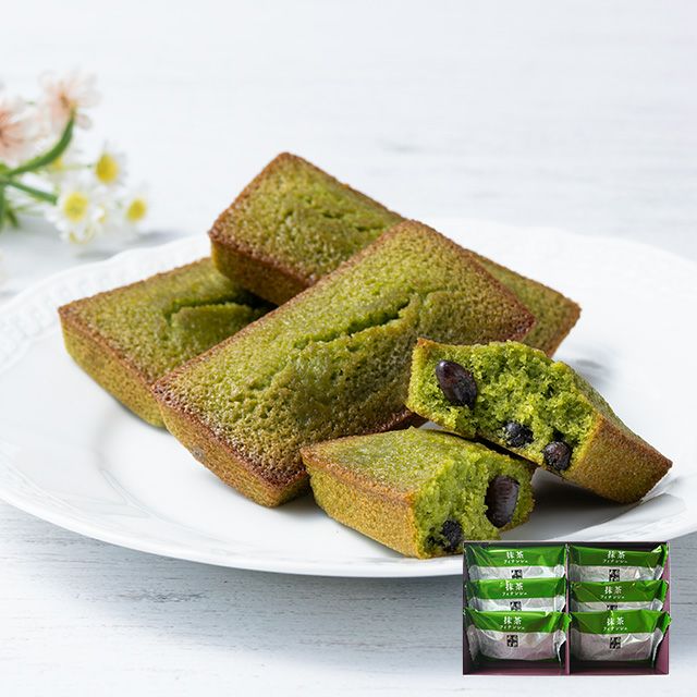 抹茶フィナンシェ6個入 | 花園万頭公式オンラインショップ 明治39年