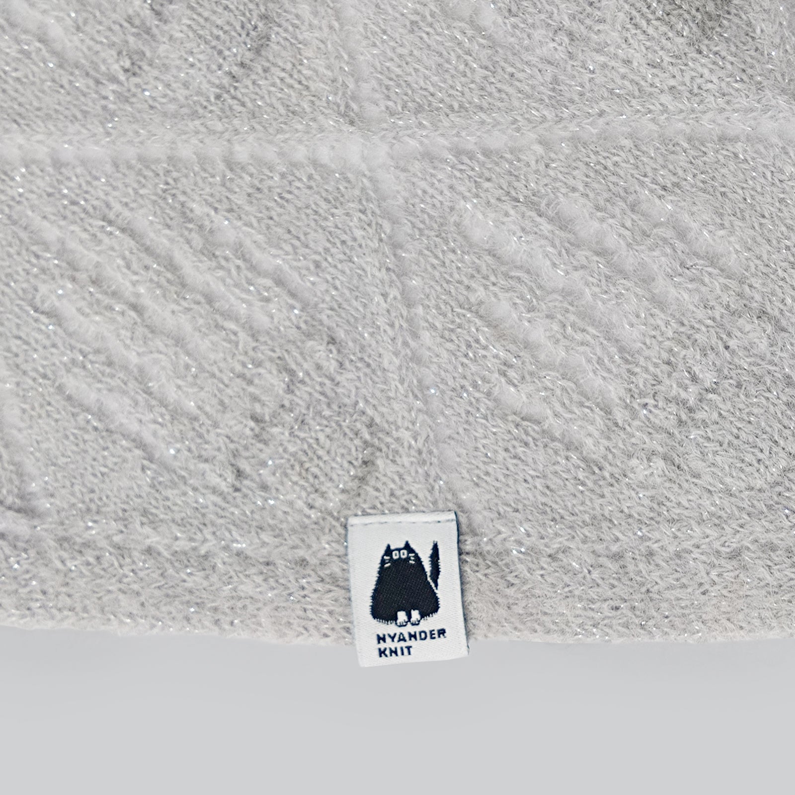 NYG014【NYANDER KNIT/ニャンダーニット】ALPACA CATS CLAW △SHAWL