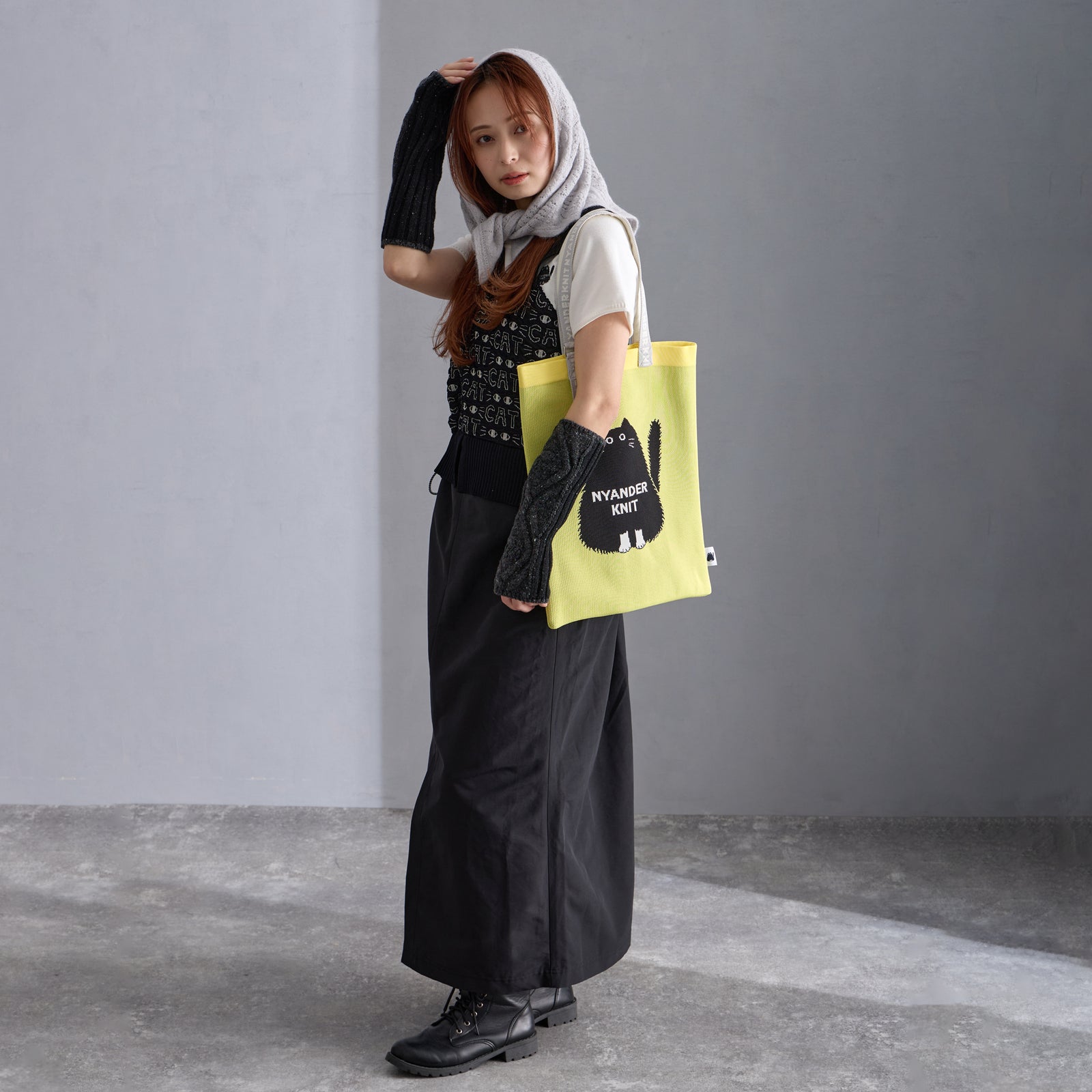 NYG011【NYANDER KNIT/ニャンダーニット】 NYANDER TOTE 【公式