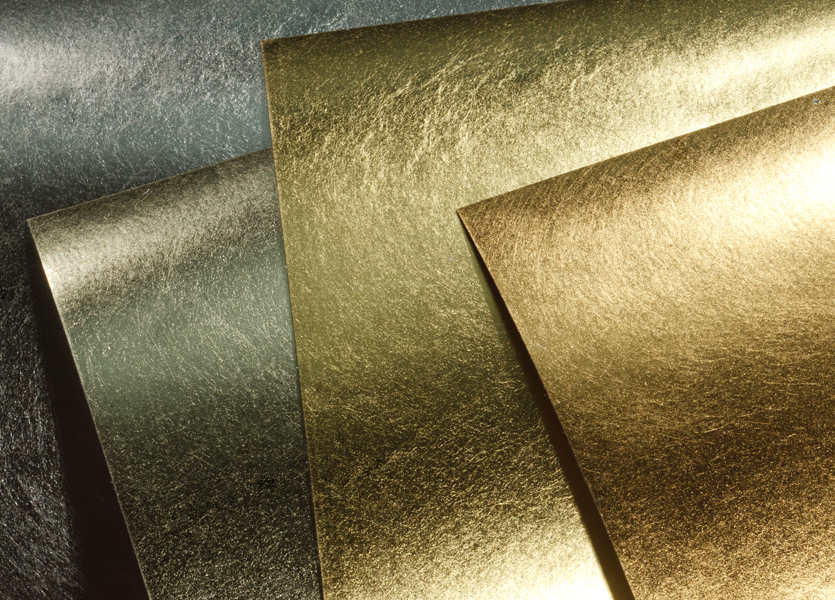 箔一 hakuichi 金箔 金沢箔 金沢 工芸品 本金箔二号色三六断切(23.2K)