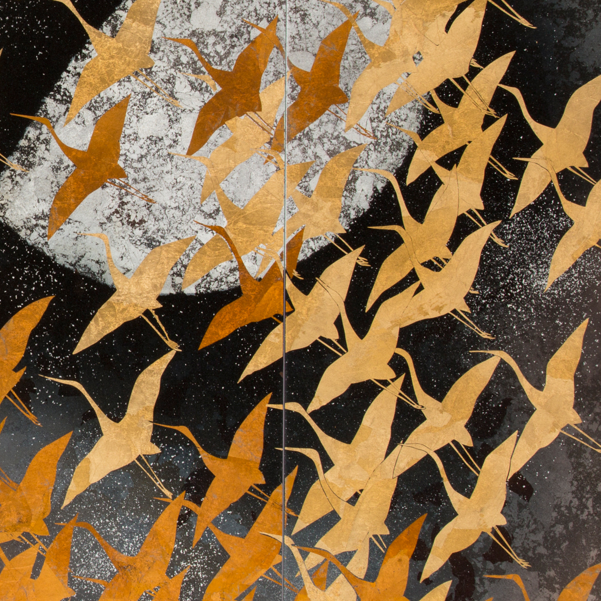 額装イラスト「夢が残した足跡」(箔加工アート) ブルーアーカイブ 夢が残した足跡 額装イラスト 箔加工アート ブルアカ