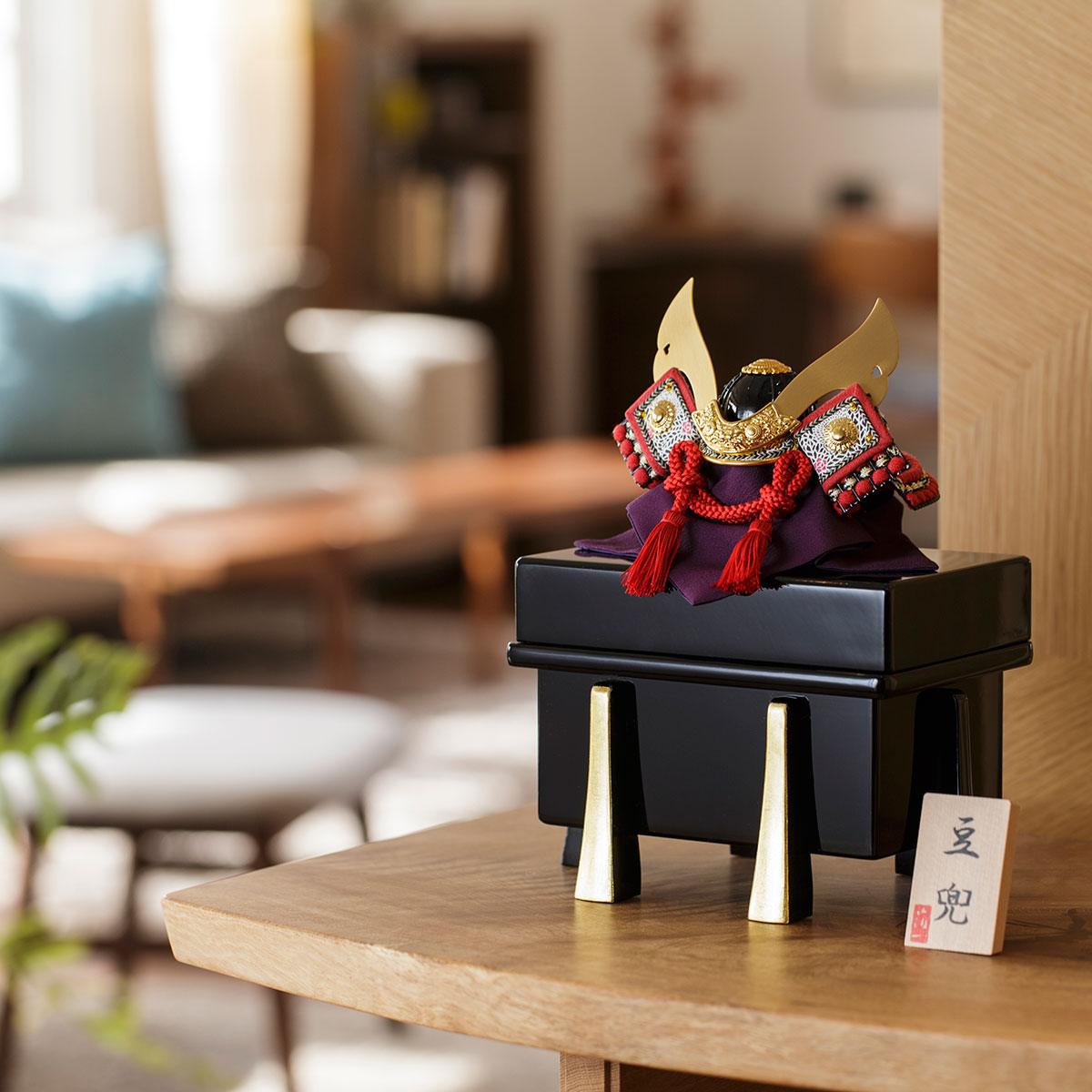 箔一 hakuichi 金箔 金沢箔 金沢 工芸品 コンパクトな五月人形 豆兜