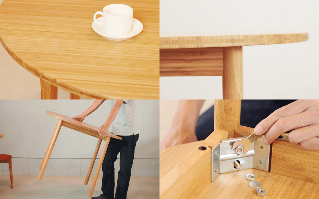 ROUND TABLE ラウンドテーブル TEORI テオリ 和 円形