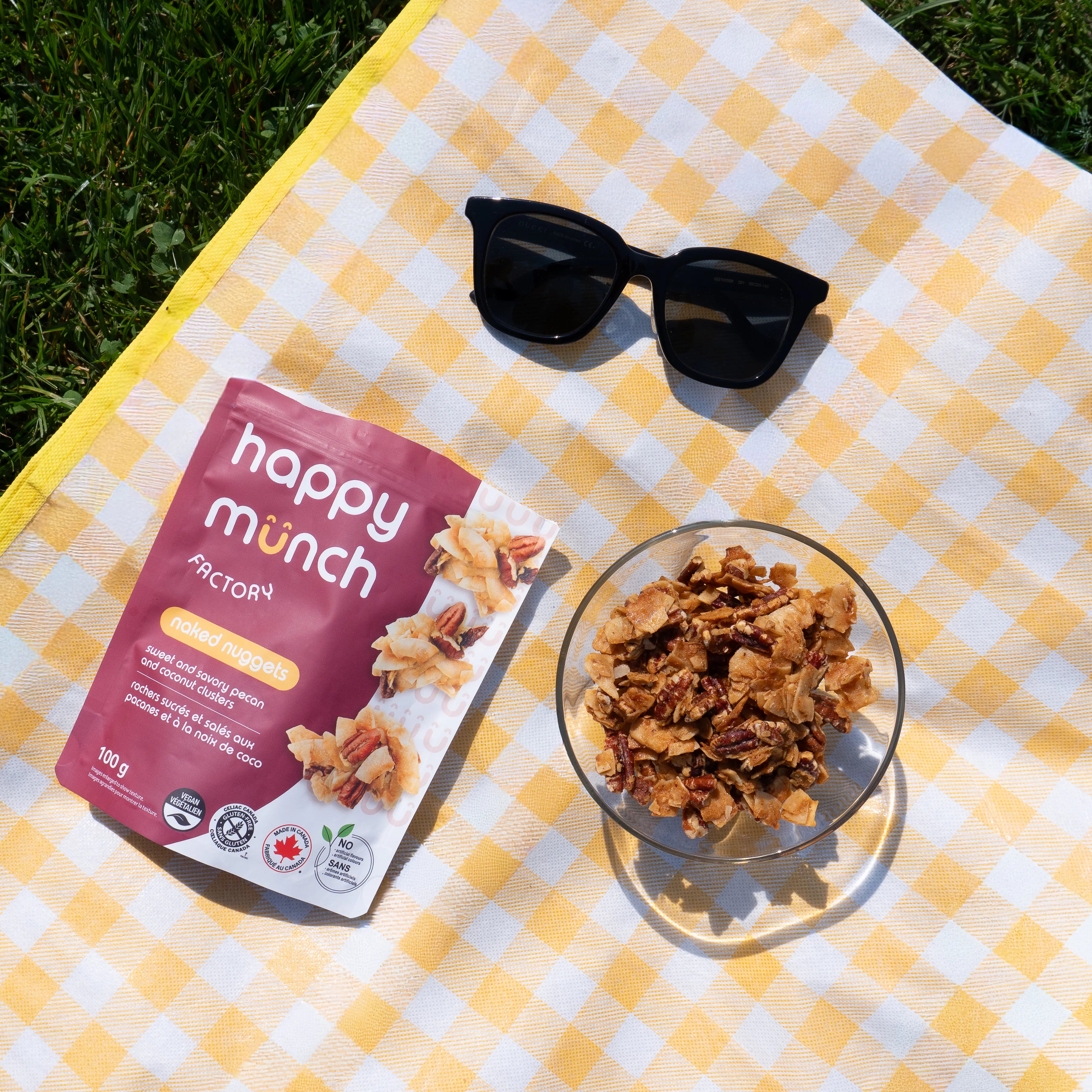 Naked Nuggets - Pecan & Coconut (100g) – Happy Munch Factory