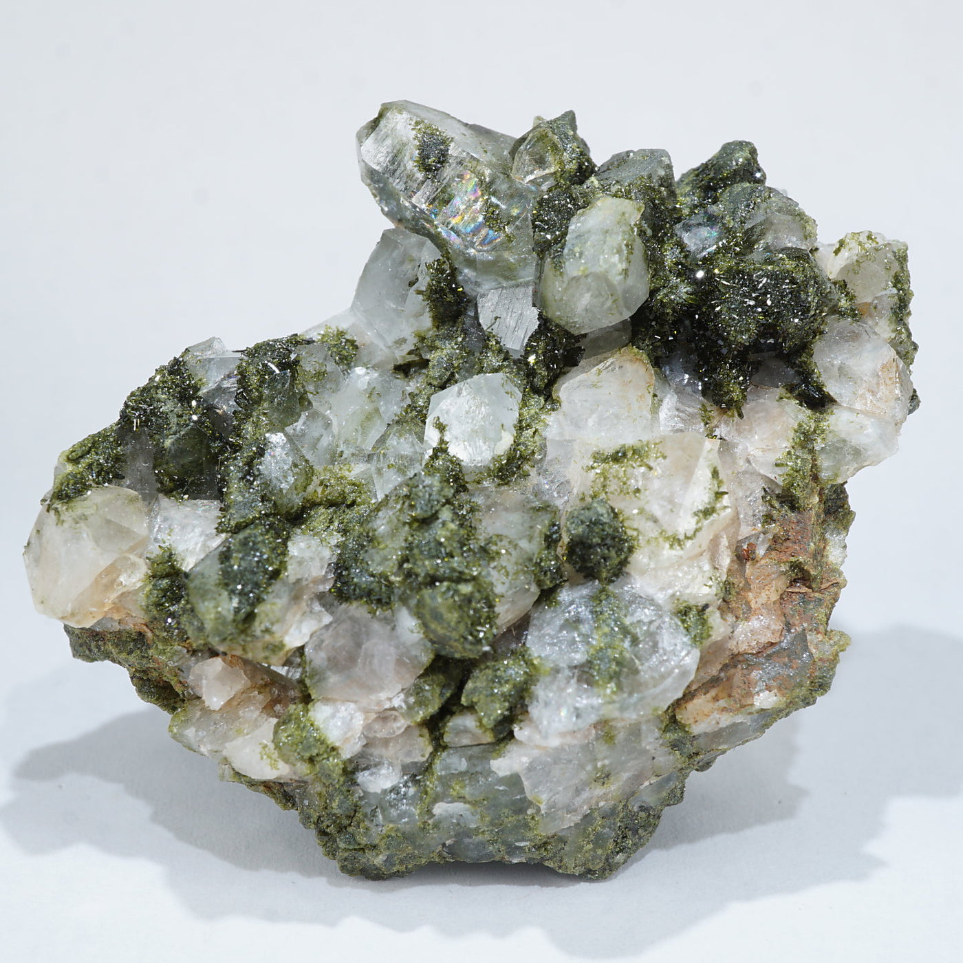 トルコ産エピドート・水晶 – 天然石ハッピーギフト