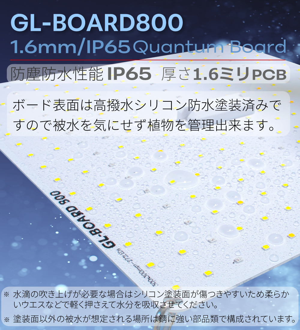 HaruDesign 植物育成ライト GL-BOARD800 育成用高効率SMD2835LED搭載