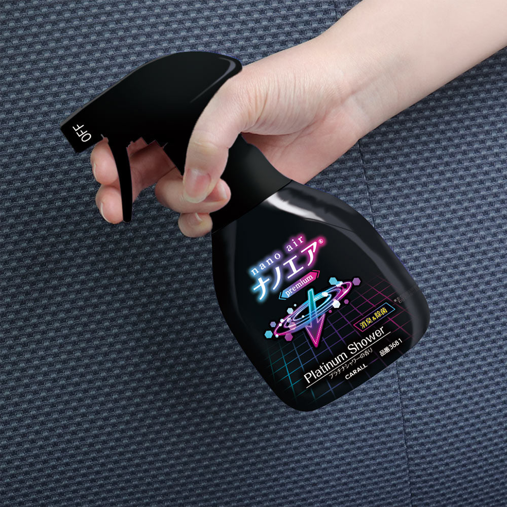 消臭ナノエア プレミアム ミスト プラチナシャワー | カーデオドラント