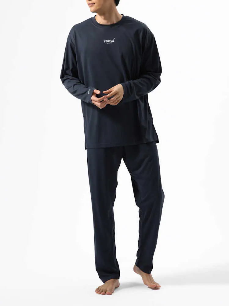 ブラック 【男女兼用】一般医療機器 TENTIAL BAKUNE DRY ロング下