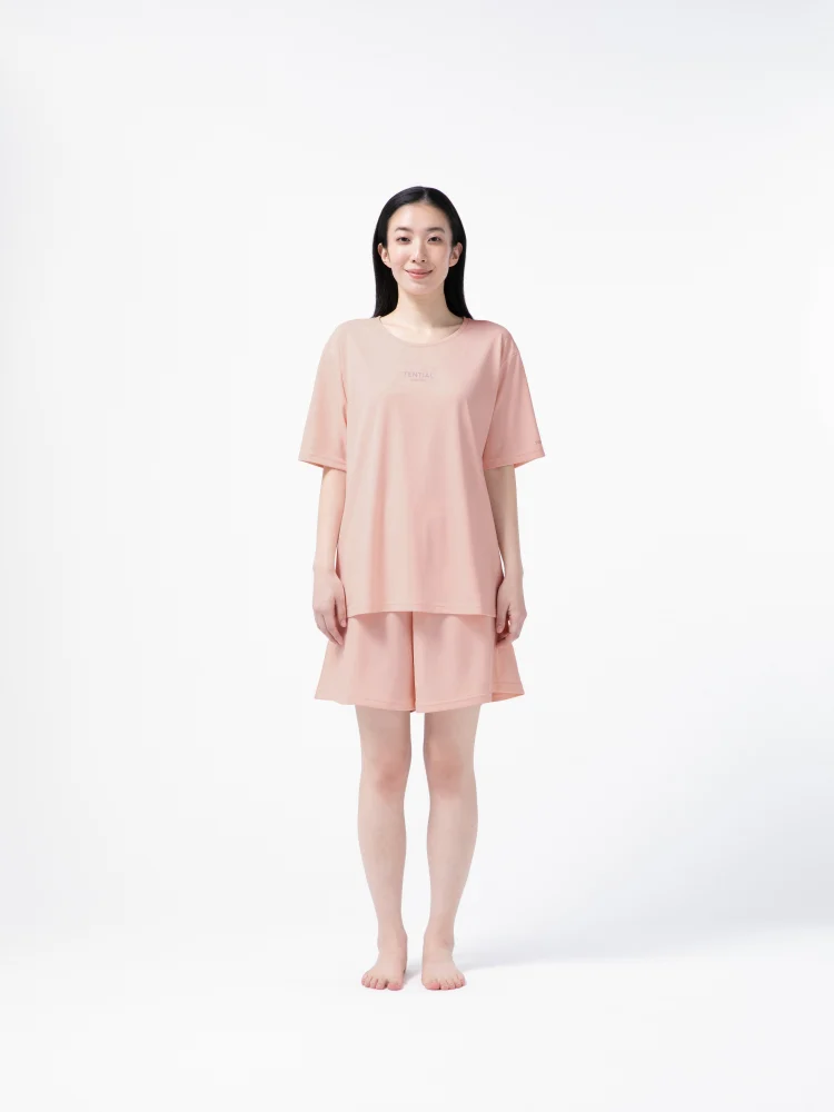 ピンク 【レディース】一般医療機器 TENTIAL BAKUNE Dry Women's半袖T