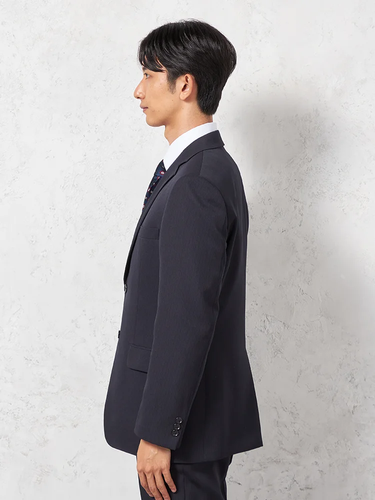 上下ウォッシャブル】スーツ 2つボタン ツーパンツ ノータック