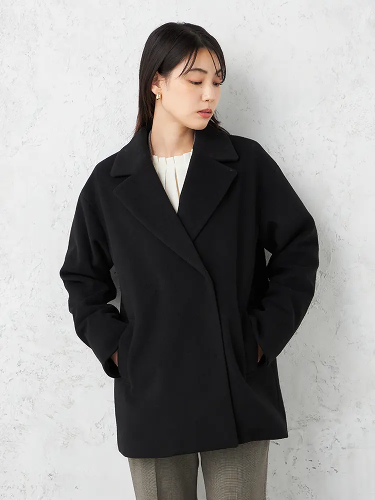 INDIVI】 ニットショートコート 秋冬 【レディース】 | レディース