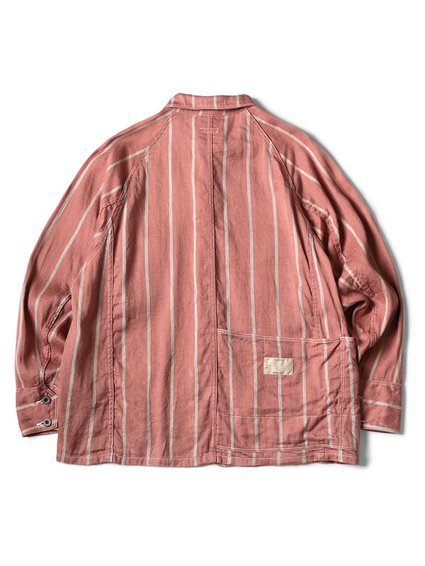 Kapital Linen Phillies Stripe Cactus Coverall Jacket – HARUYAMA