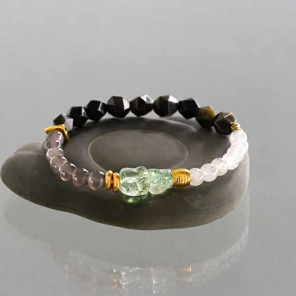 Azeztulite disk charm /アゼツライト | Hariqua-パワーストーン