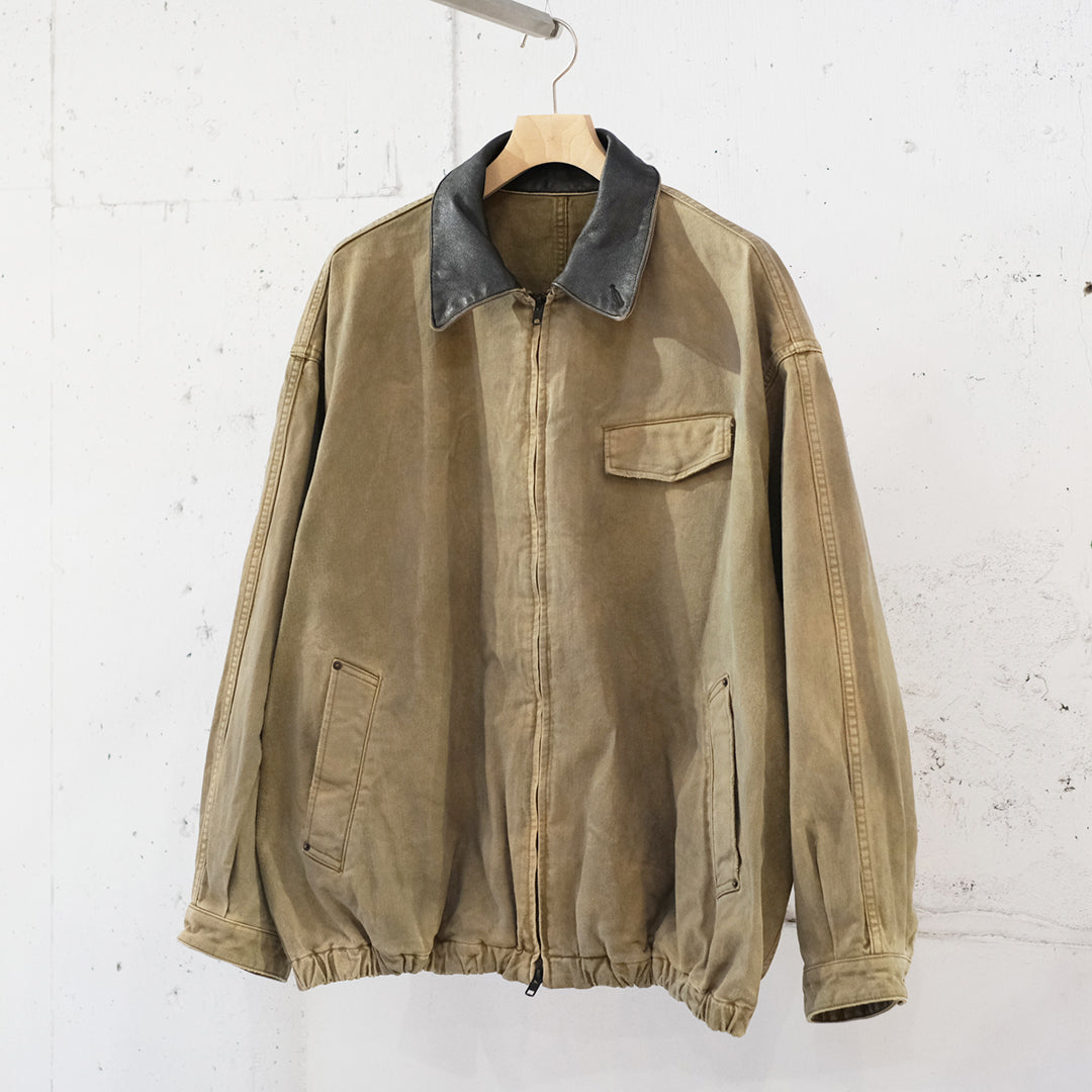 ssstein - SULFUR DYED WHIP CORD VINTAGE ZIP JACKET | Harmonia公式