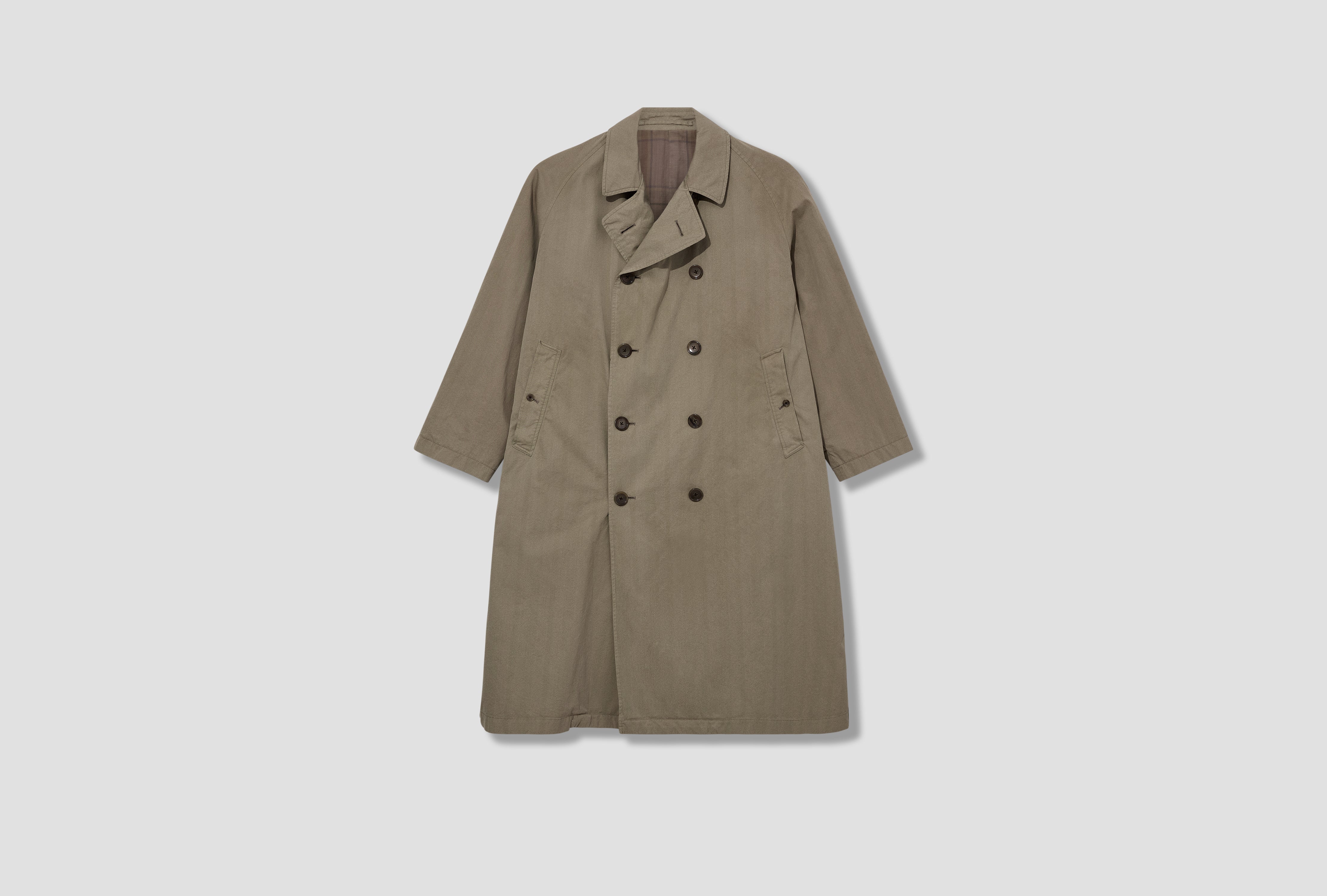 A.PRESSE VINTAGE TRENCH COAT 25SAP-01-16H Beige – HARRESØ