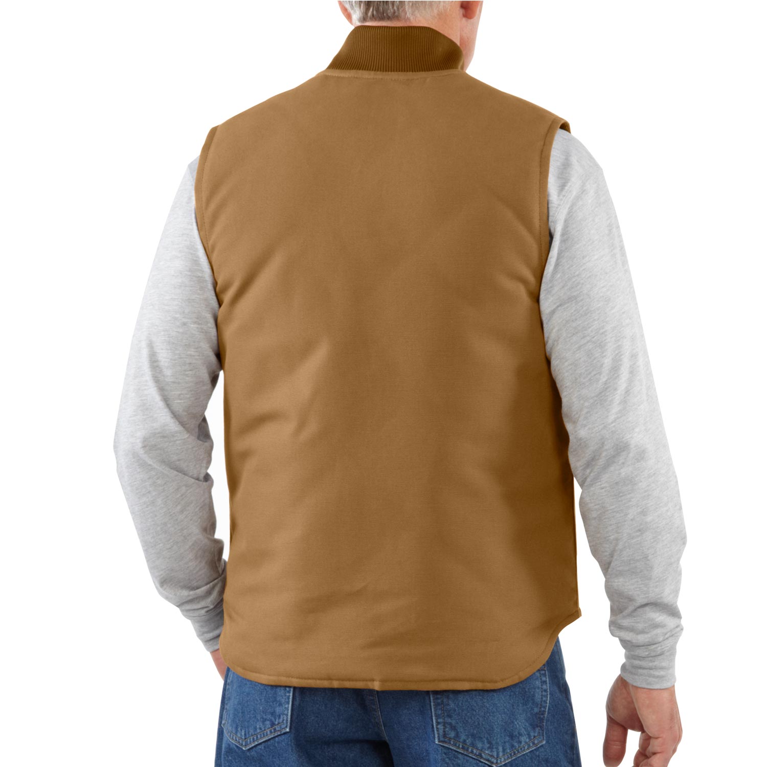 Carhartt Men's Duck Vest - Arctic-Quilt Lined | Carhartt V01 Work