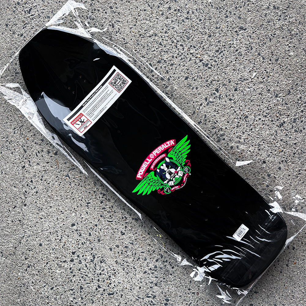 10.0in x 31.5in FRANKIE HILL BULLDOG BLACKLIGHT SKATEBOARD DECK