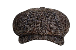 送料無料】Wigensヴィゲンズ 8枚はぎ Harris Tweed ハリスツィード