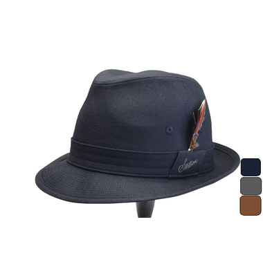 送料無料】ステットソン フラノチロルハット Boralinoボルサリーノ後継