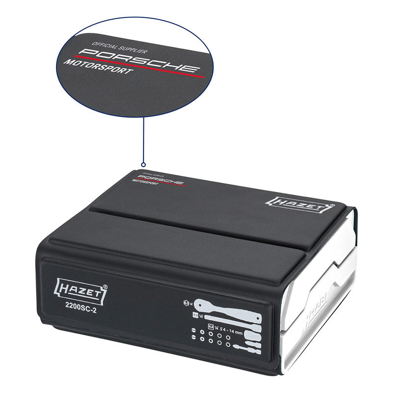 HAZET 2200SC-2 SMART CASE スマートケースBitラチェットセット