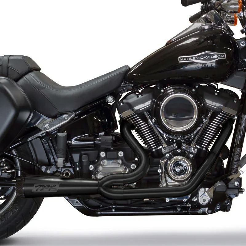 2025以降 ソフテイル Comp-S 2-1 フルエキゾーストマフラー (ブラック