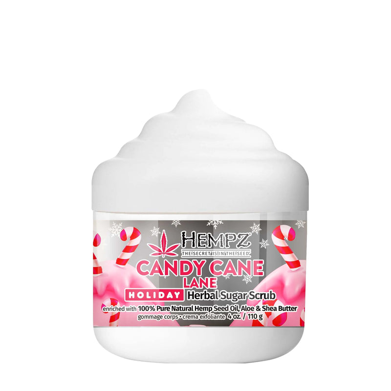 Hempz Candy Cane Lane Herbal Body Scrub