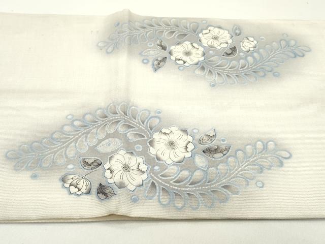 着物屋こころ□本場染大島紬 六通太鼓柄袋帯 辻が花 絞り たたき染め