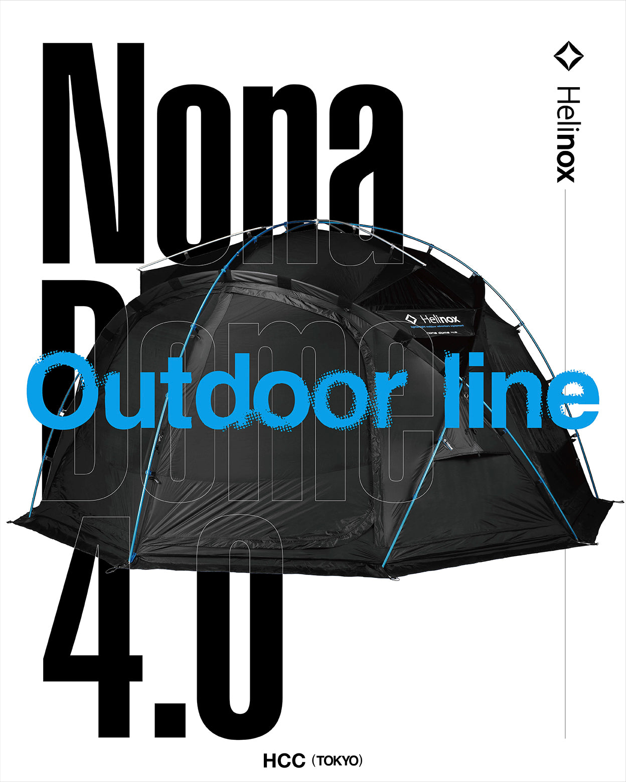 Nona Dome 4.0 - Black – Helinox Japan
