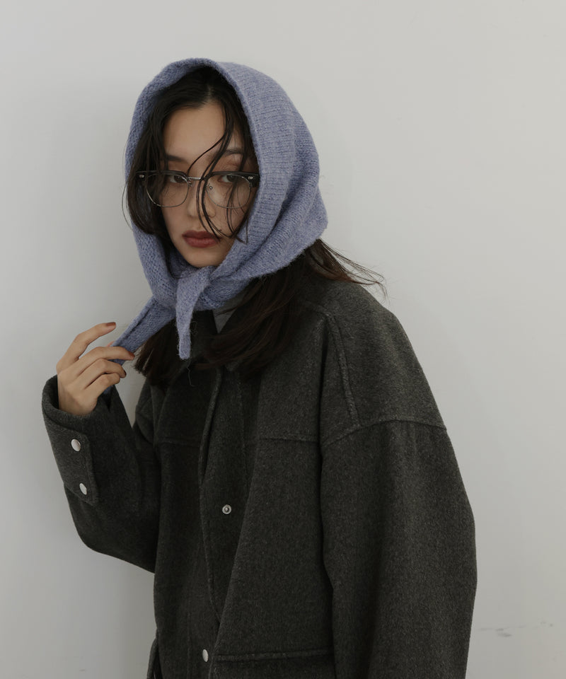 トライアングルニットスカーフ – hellam