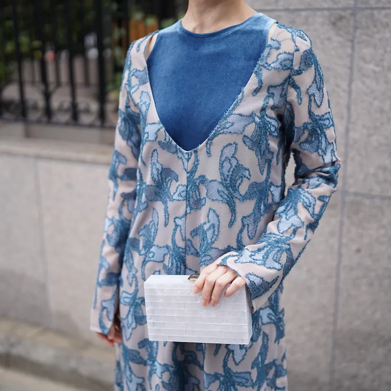 Ameri VINTAGE（アメリ ヴィンテージ）2WAY CHINTZ FINISH A LINE