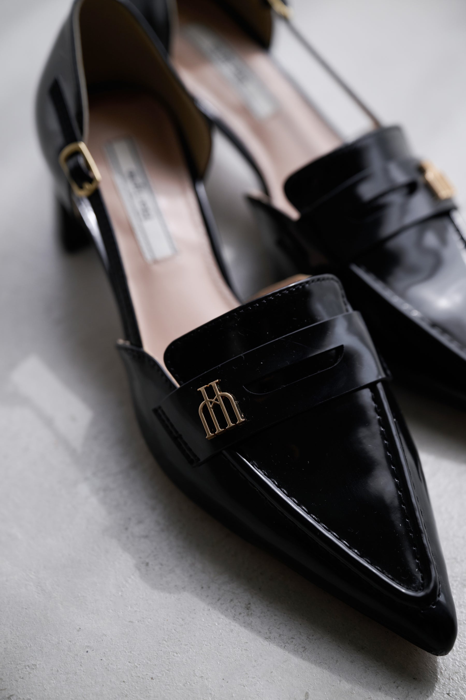 Trois Heel Loafers