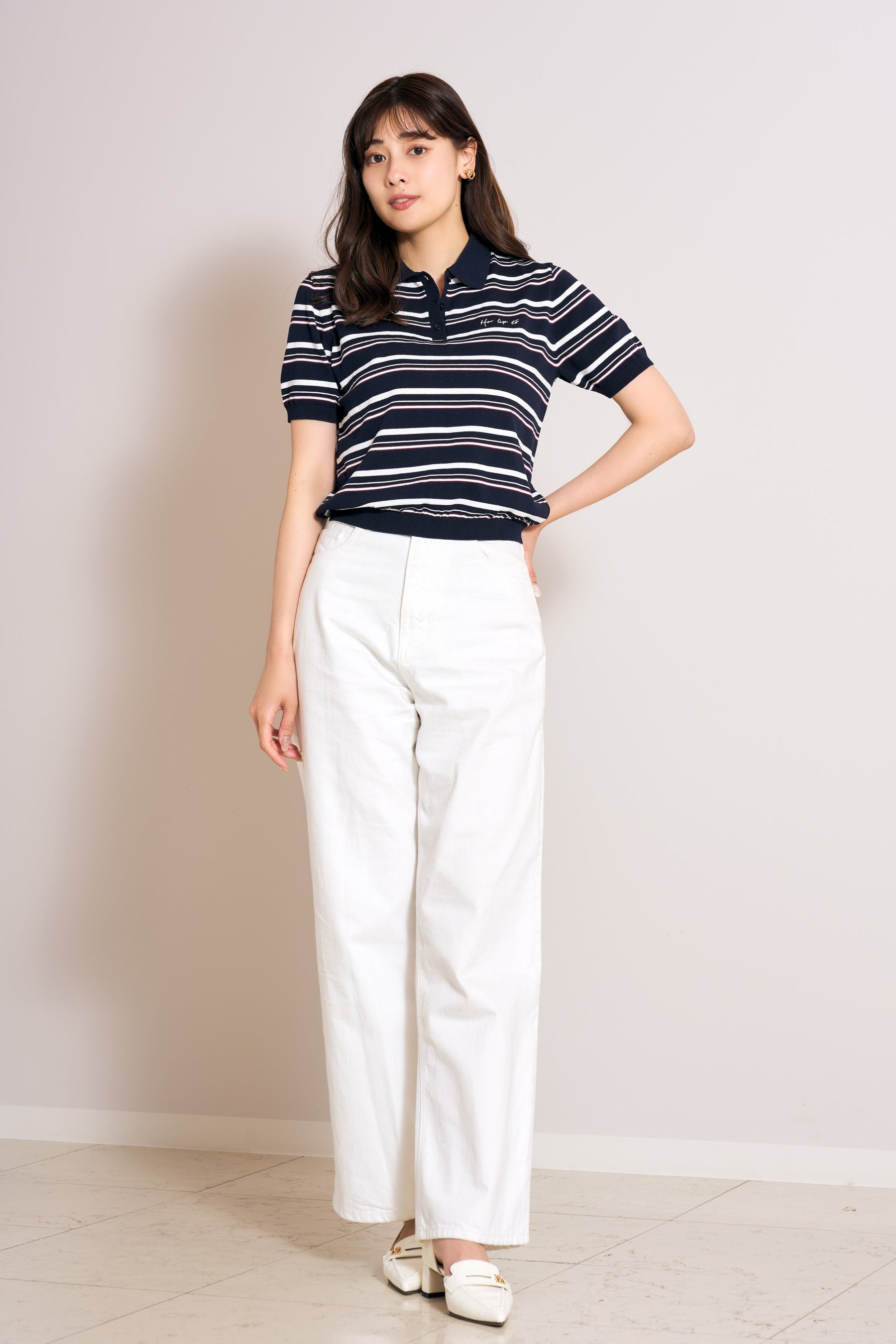 新色】Milano Wide-Straight Jeans