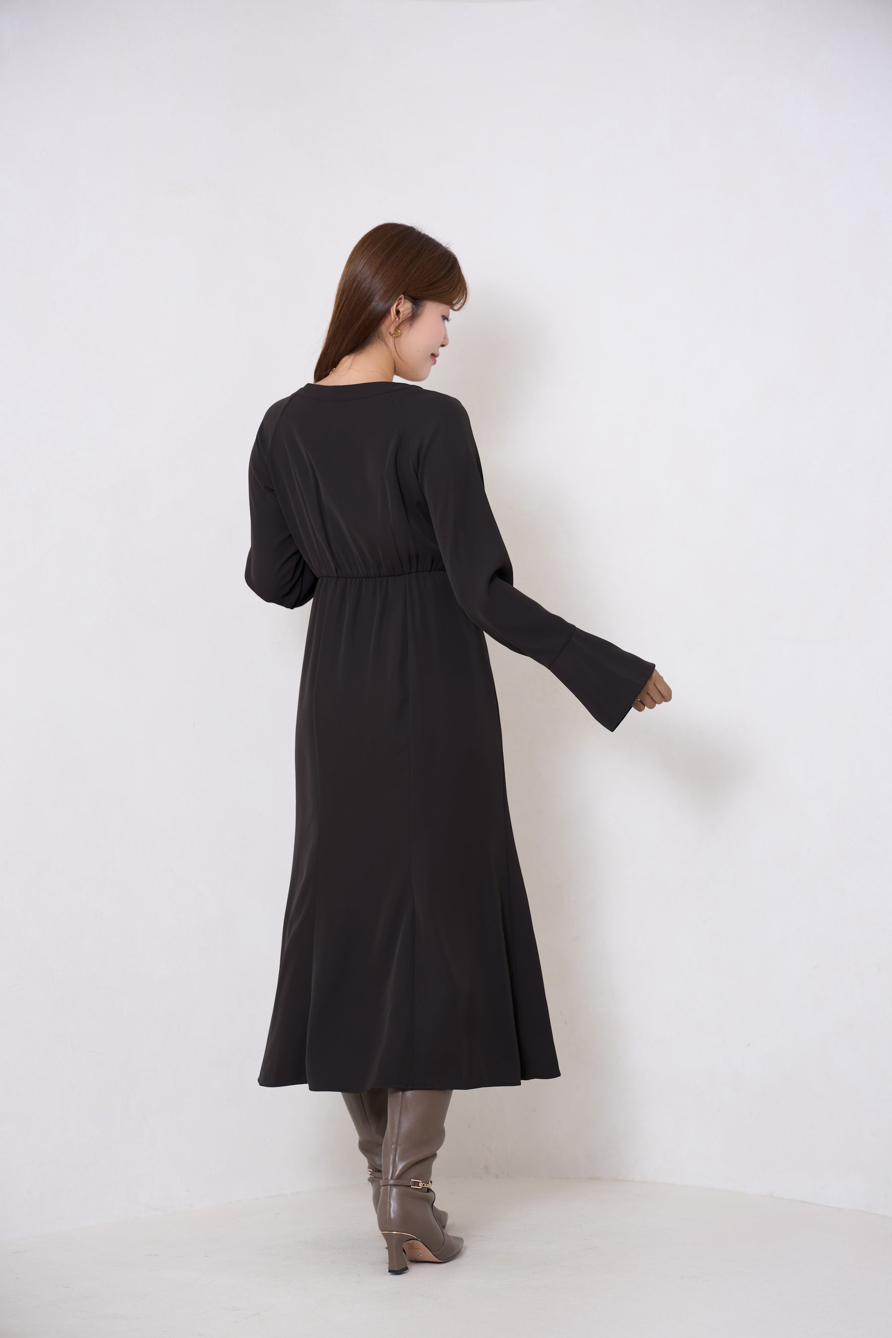 Elsie Twist-Front Dress