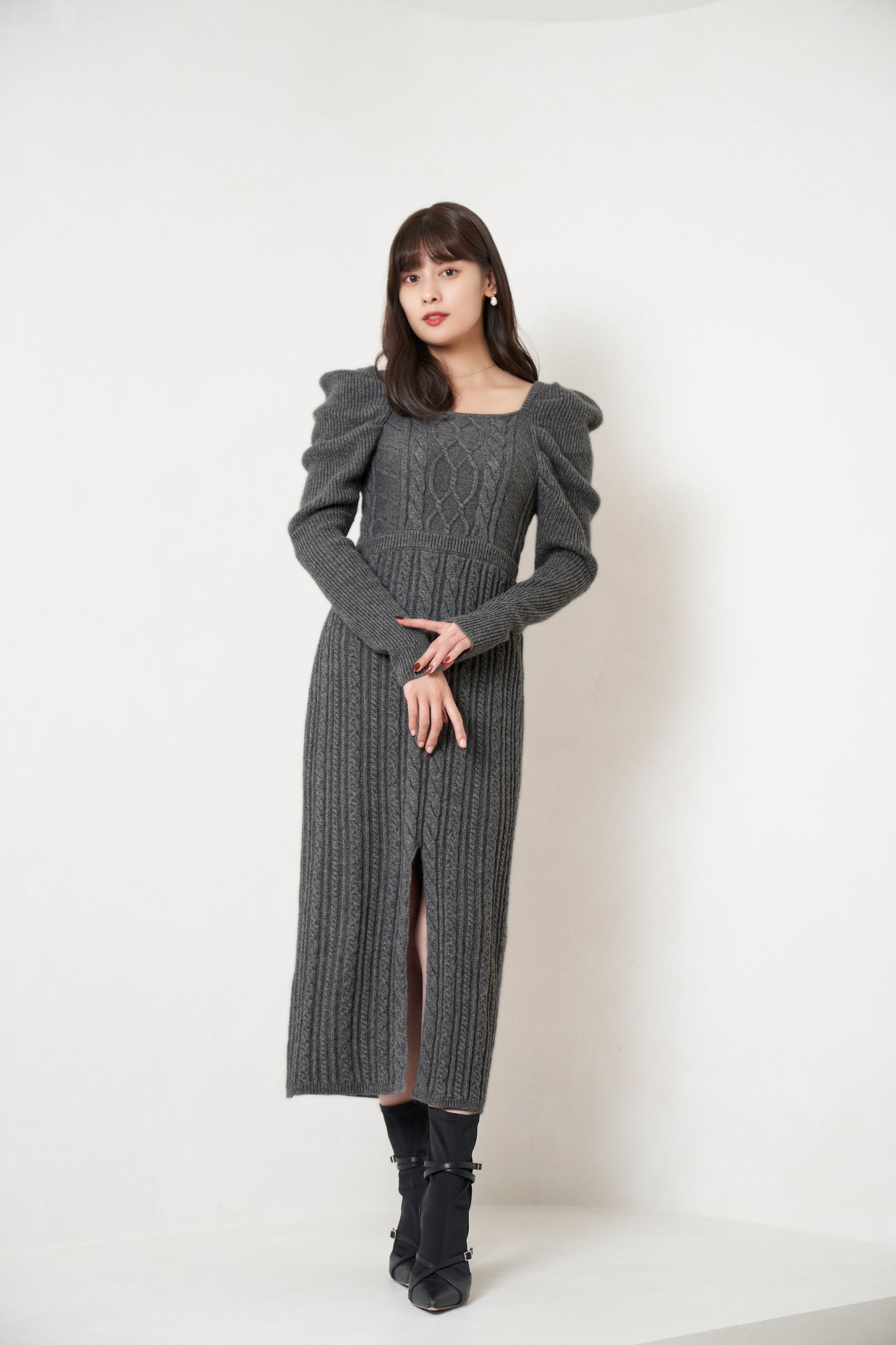 Bambina Cable Knit Dress