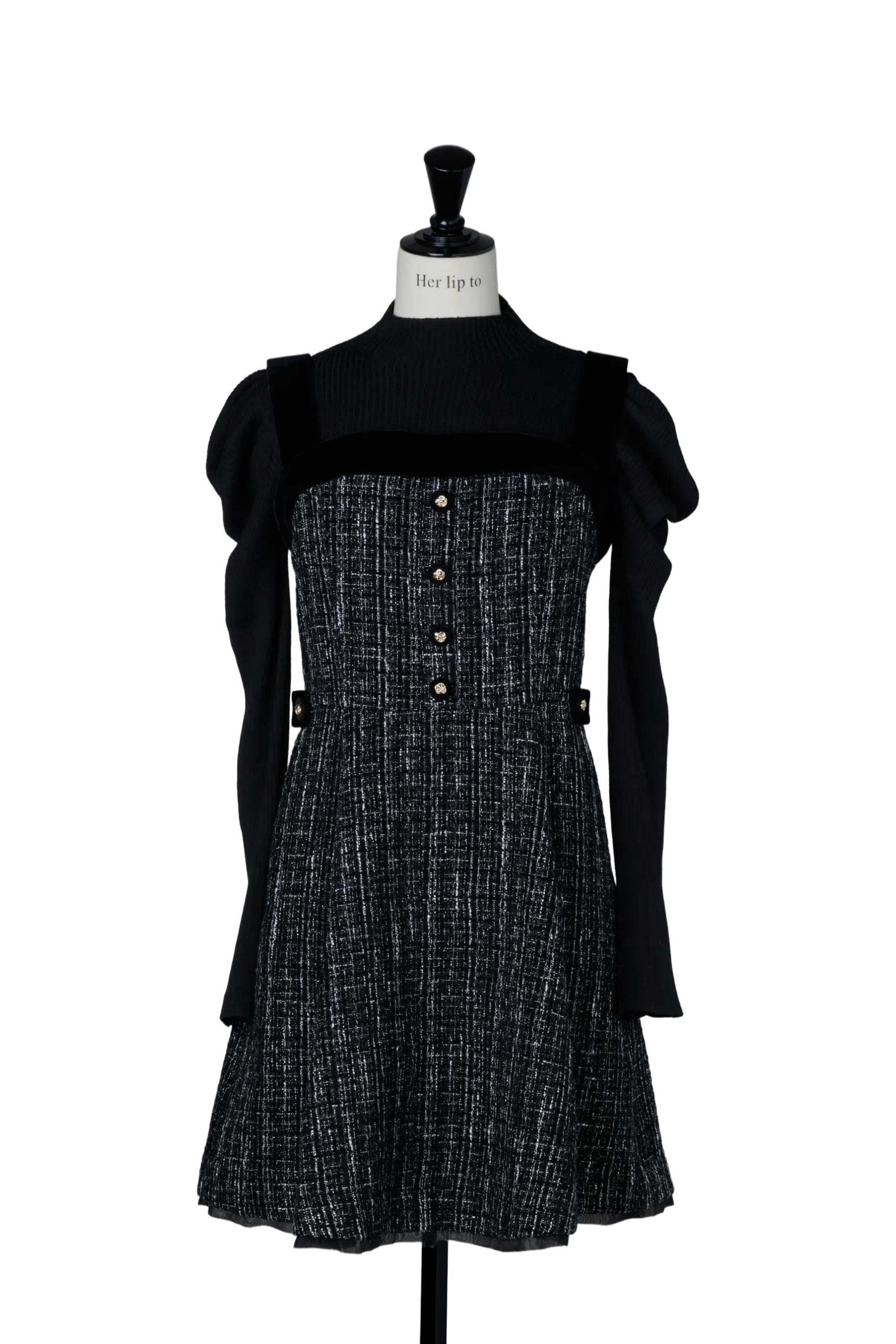 Margaux Tweed Mini Dress
