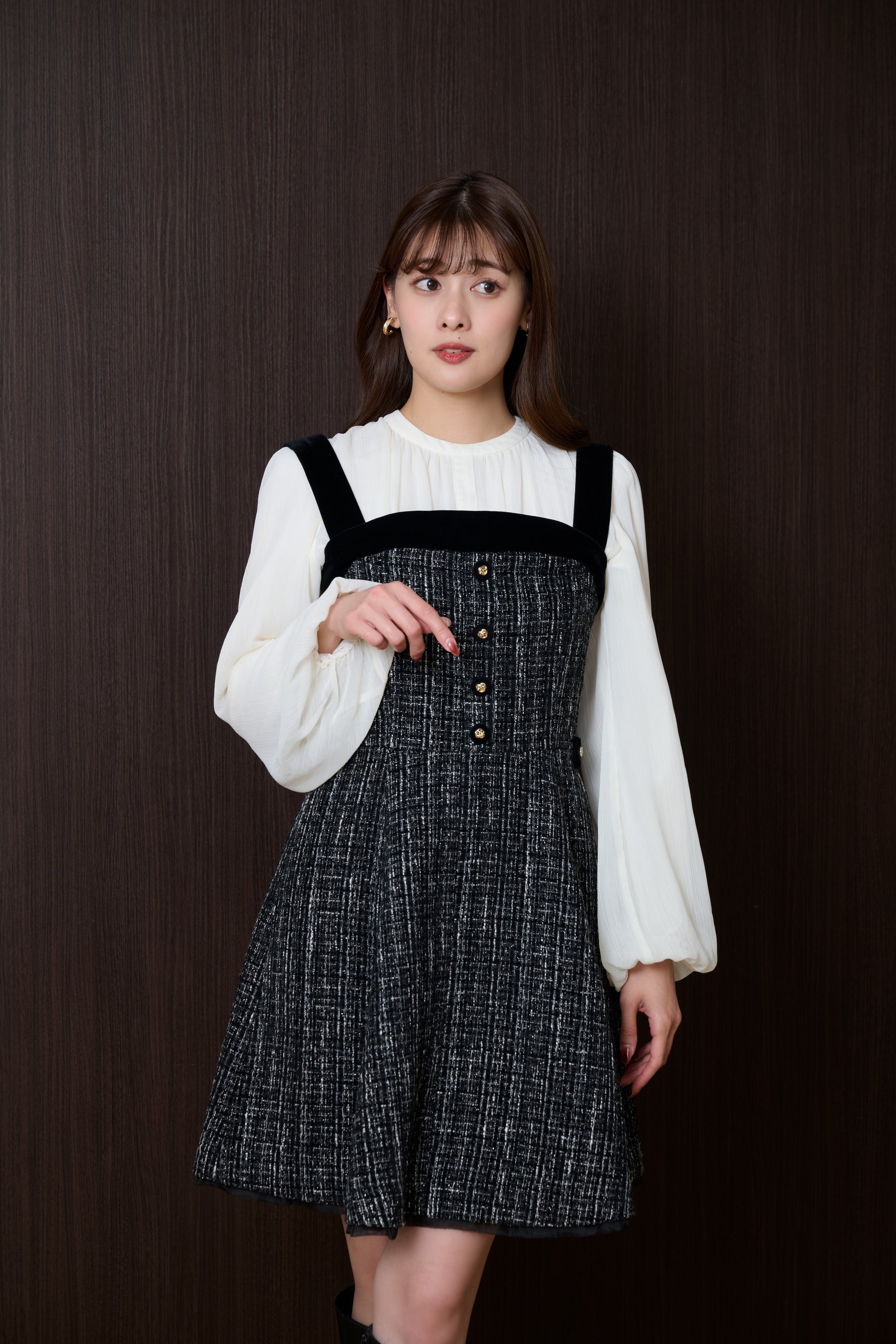 Margaux Tweed Mini Dress