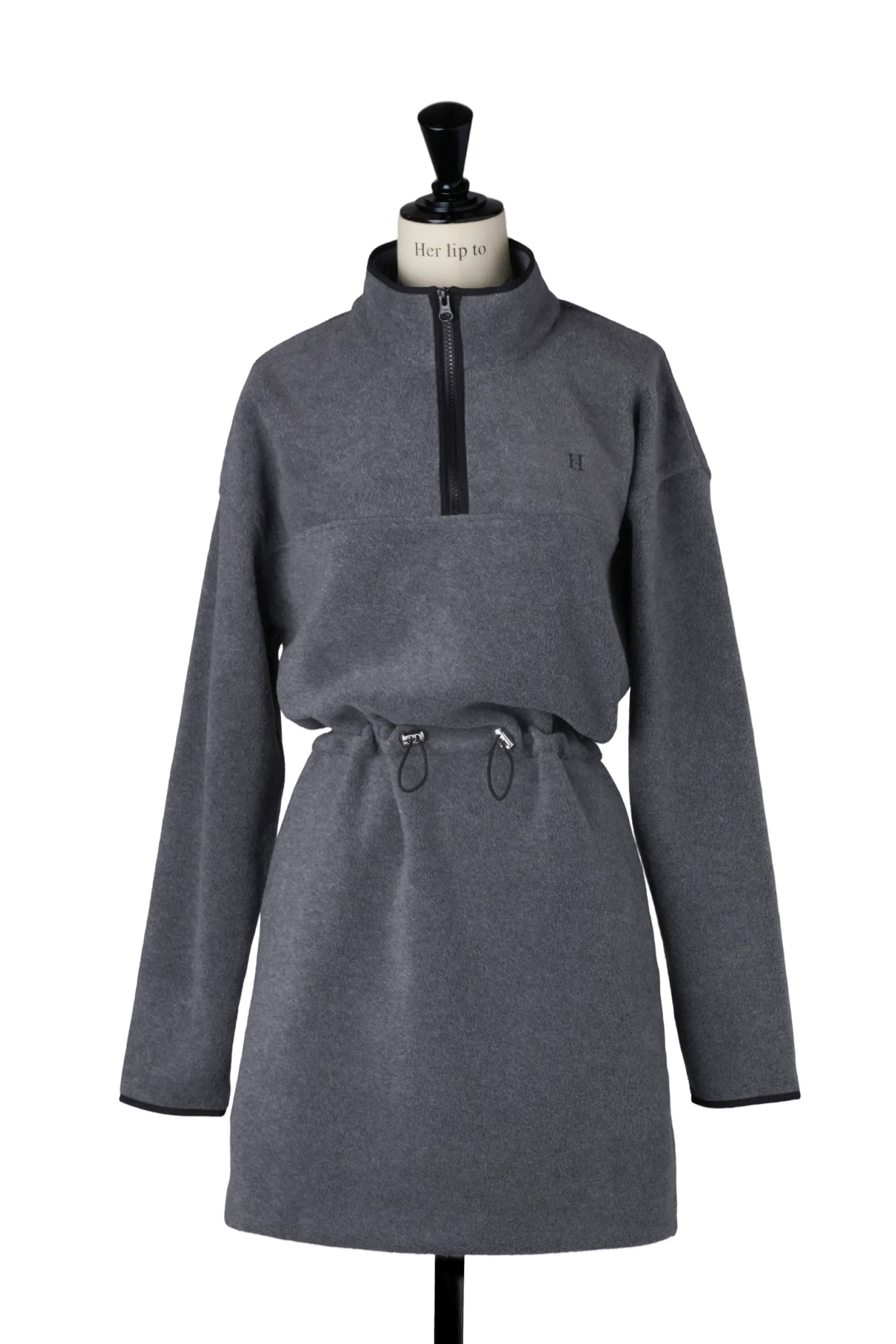 Flight Mode Fleece Mini Dress