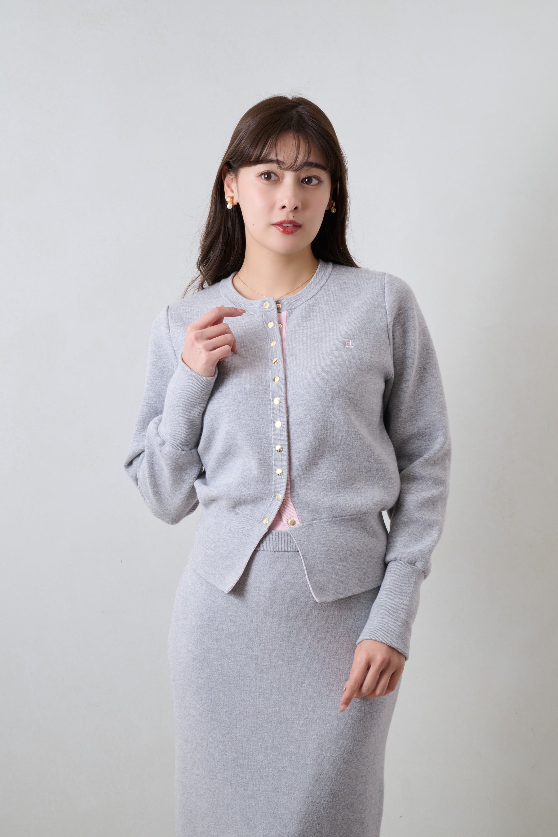 4月上旬発送】Luxe Comfort Knit Cardigan