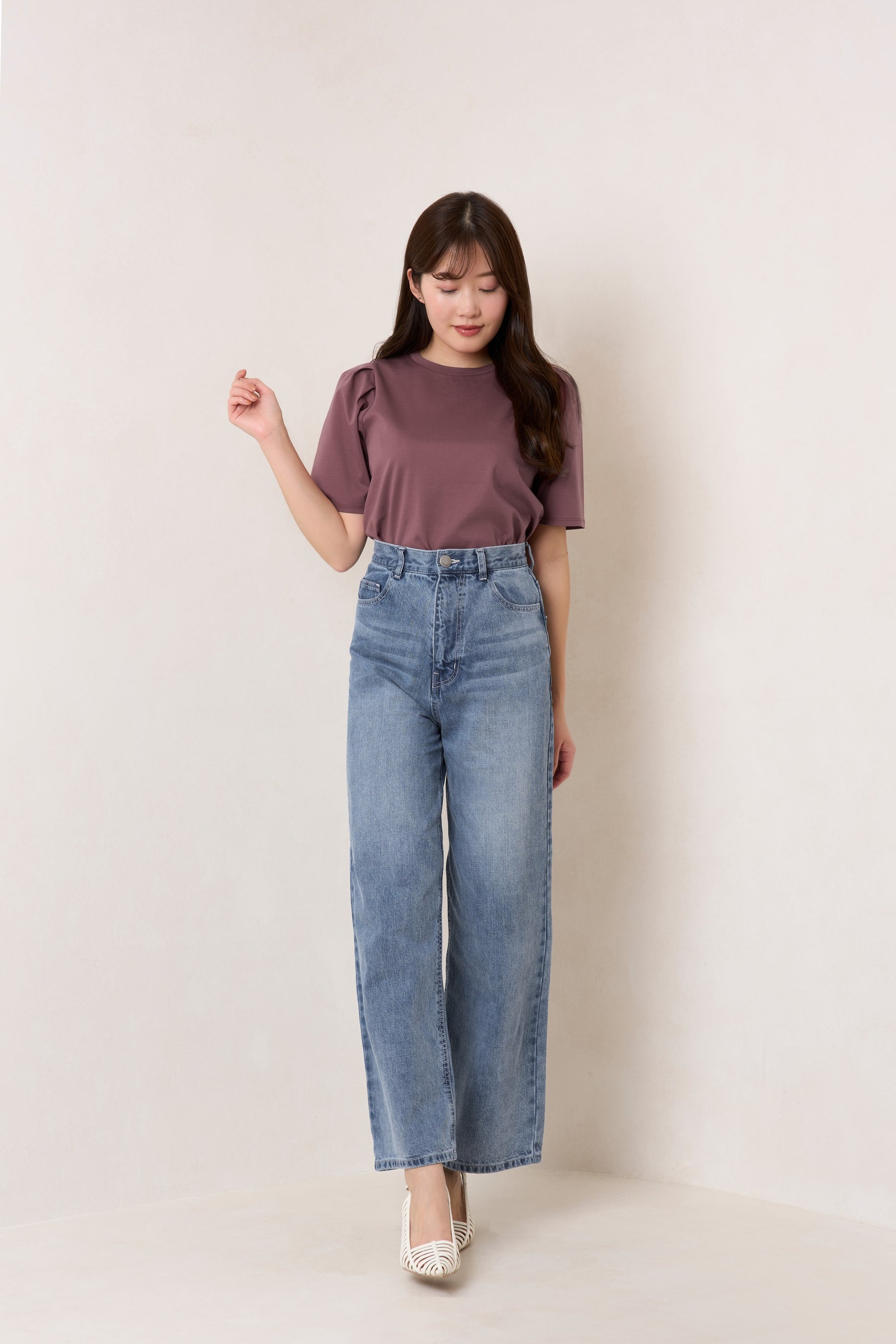 New Color] Milano Wide-Straight Jeans