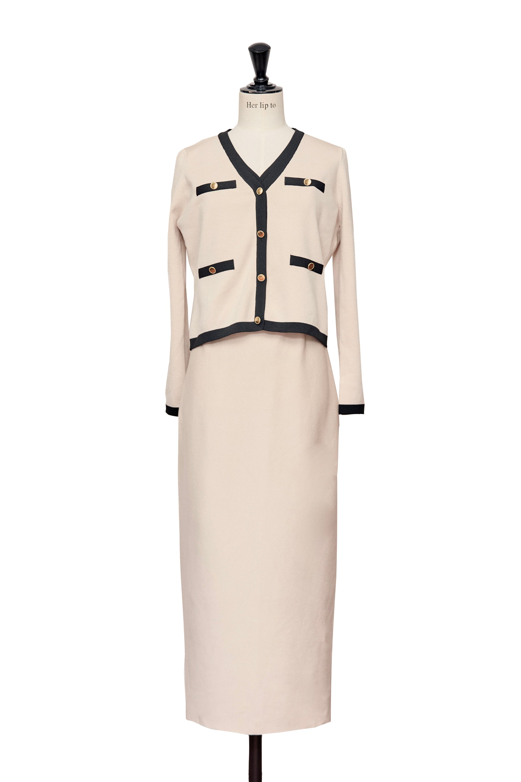 Luxe Bicolor Knit Set