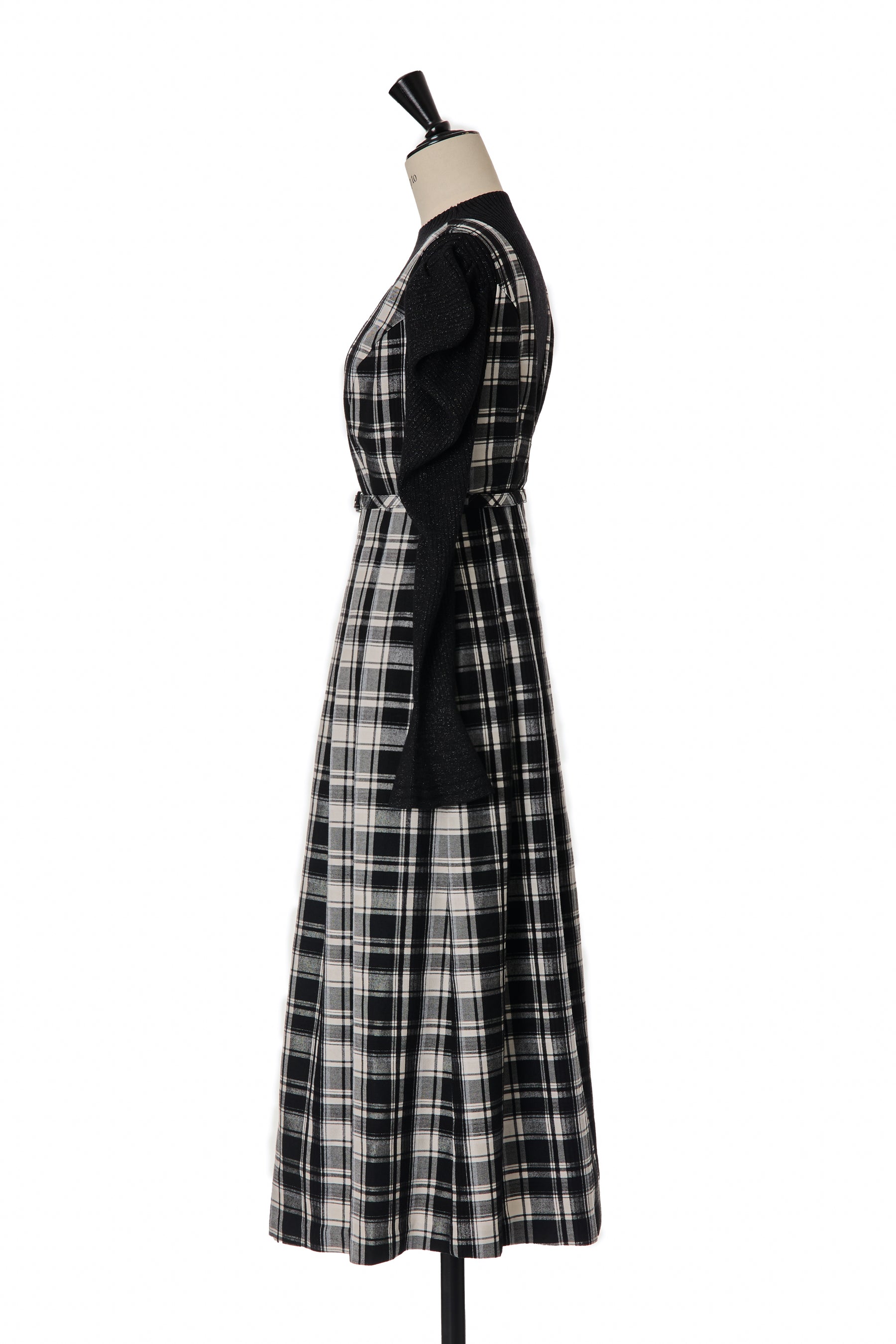 新色】Classic Plaid Jumper Dress