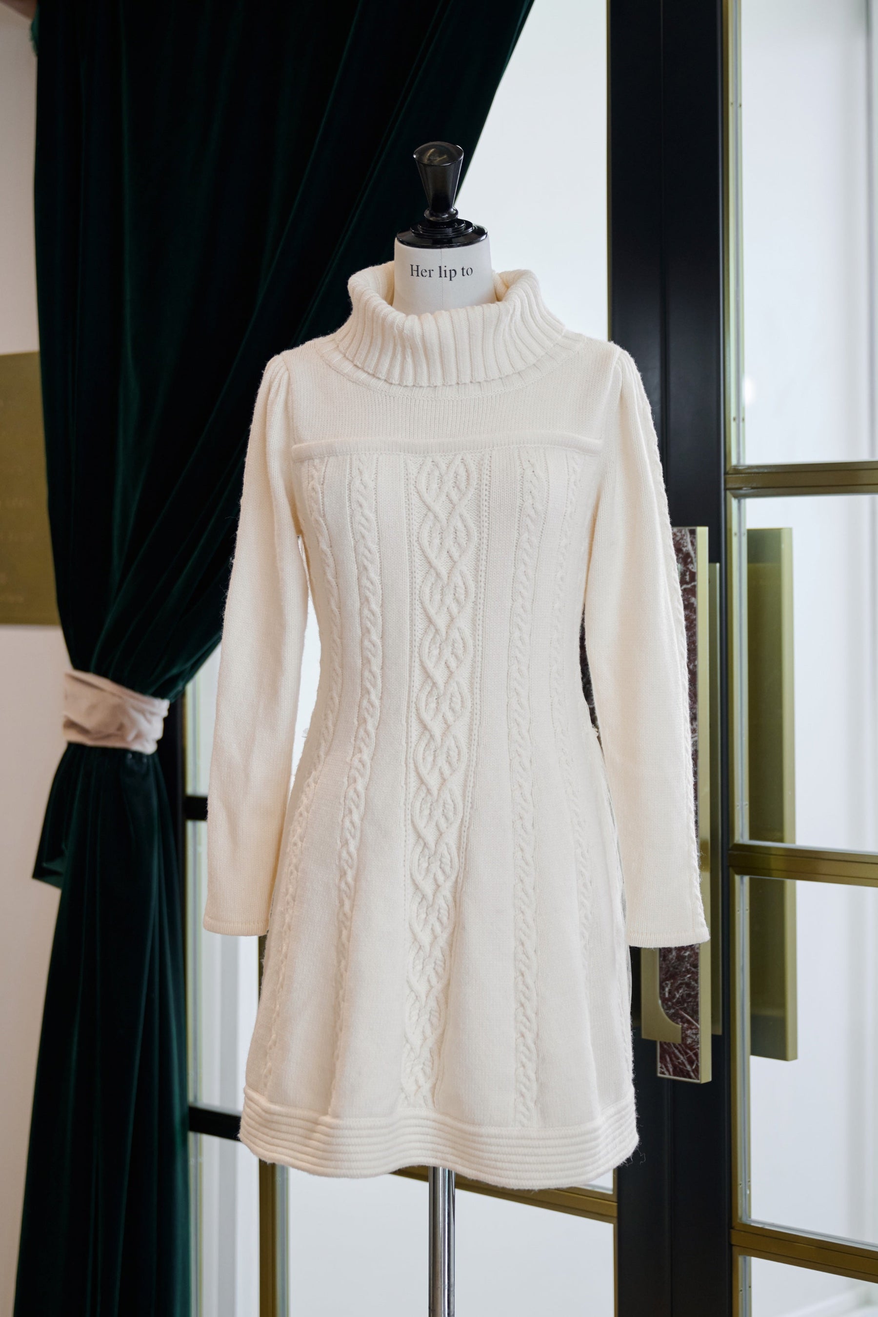 Clara Cable Knit Dress