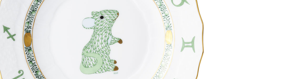 ヴィクトリア・ゴールド] 干支小筺 ねずみ