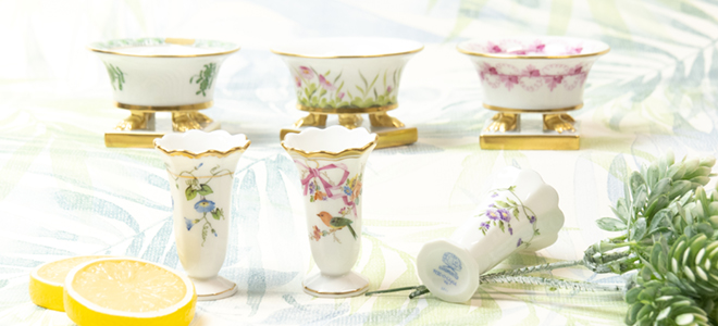 パセリ・ピンク] ミニチュアベース足付き