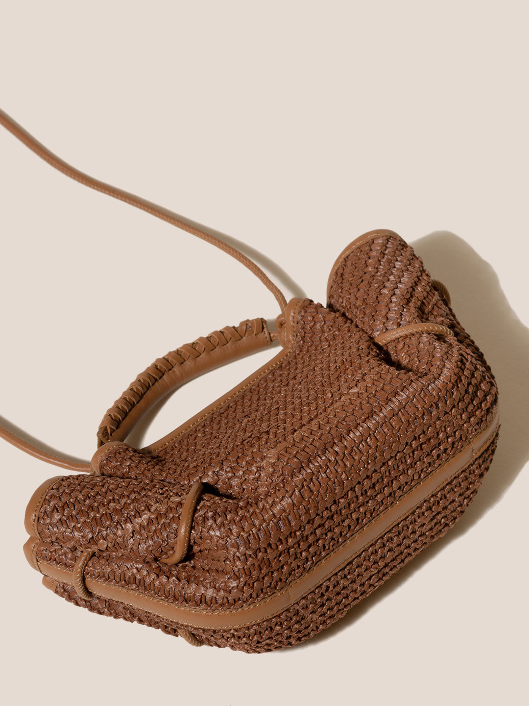 ARTA MINI RAFFIA - Pleated Crossbody Bag – HEREU JAPAN Official